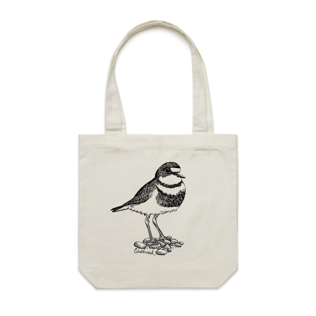 Pohowera | Banded dotterel Tote Bag