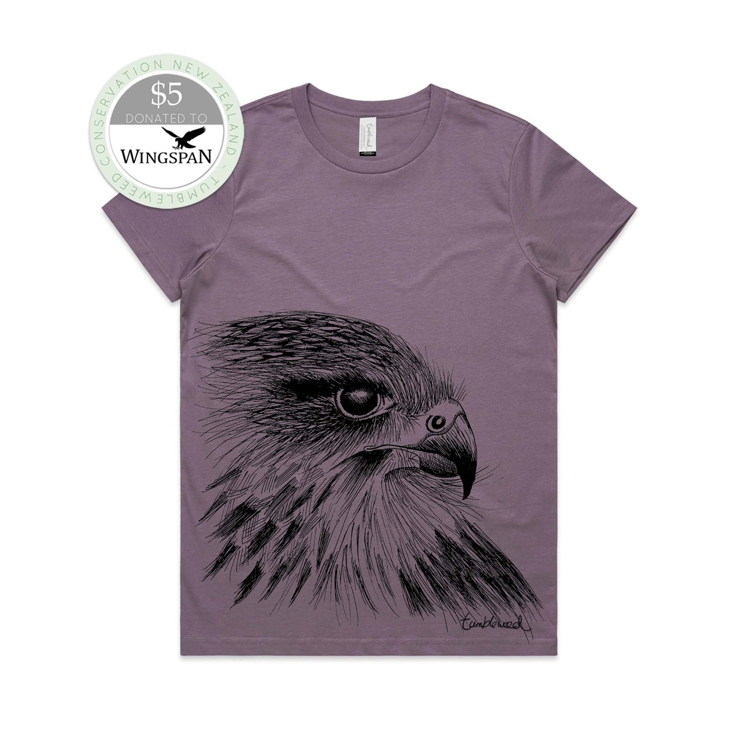 Kārearea/NZ Falcon T-shirt