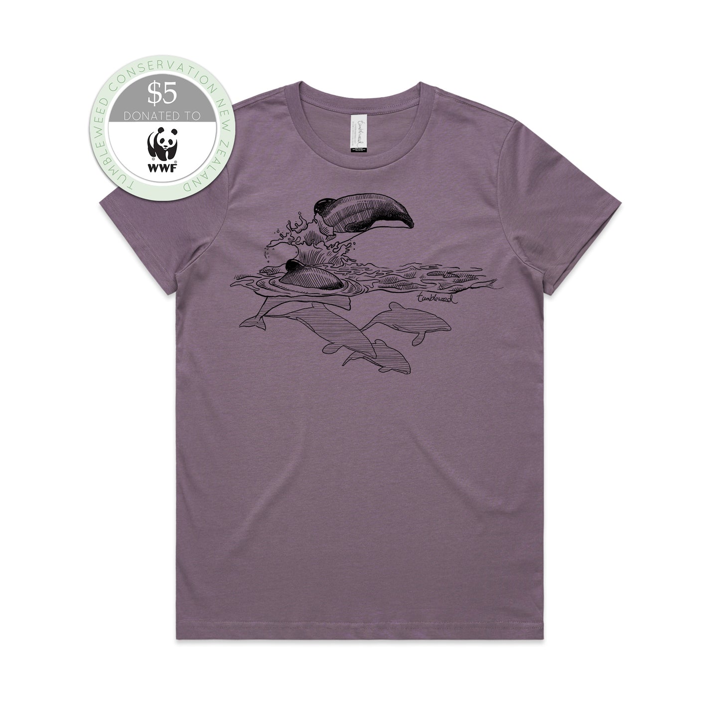 Māui dolphin T-shirt
