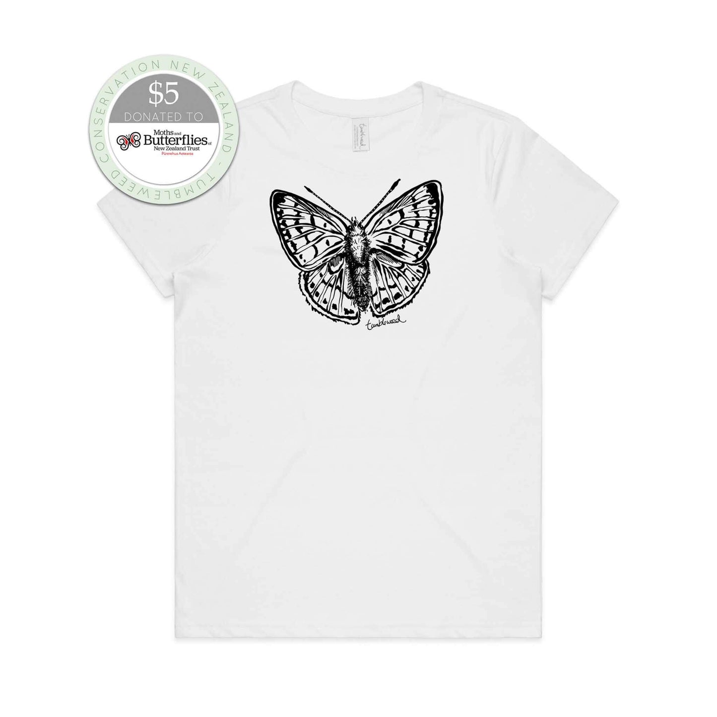 Pepe para riki/Copper butterfly T-shirt