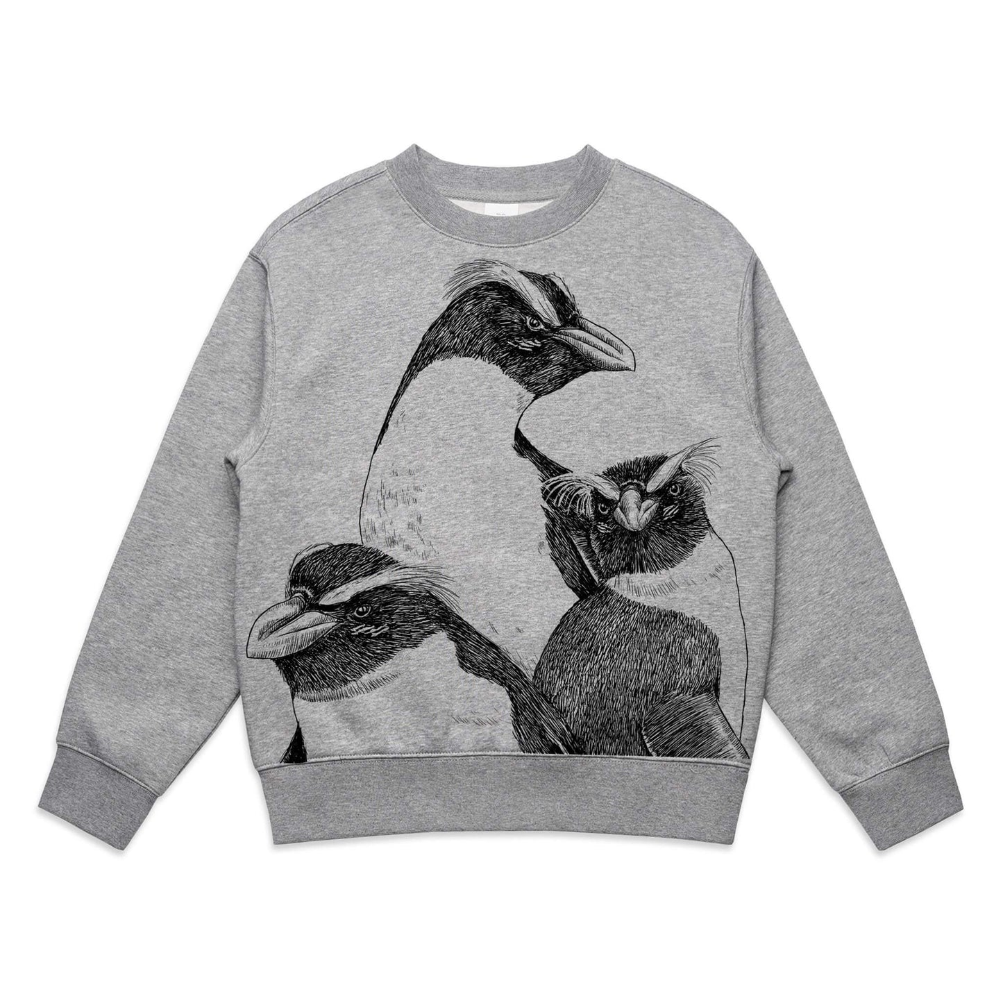 Fiordland Crested Penguin/Tawaki Kids' Sweatshirt