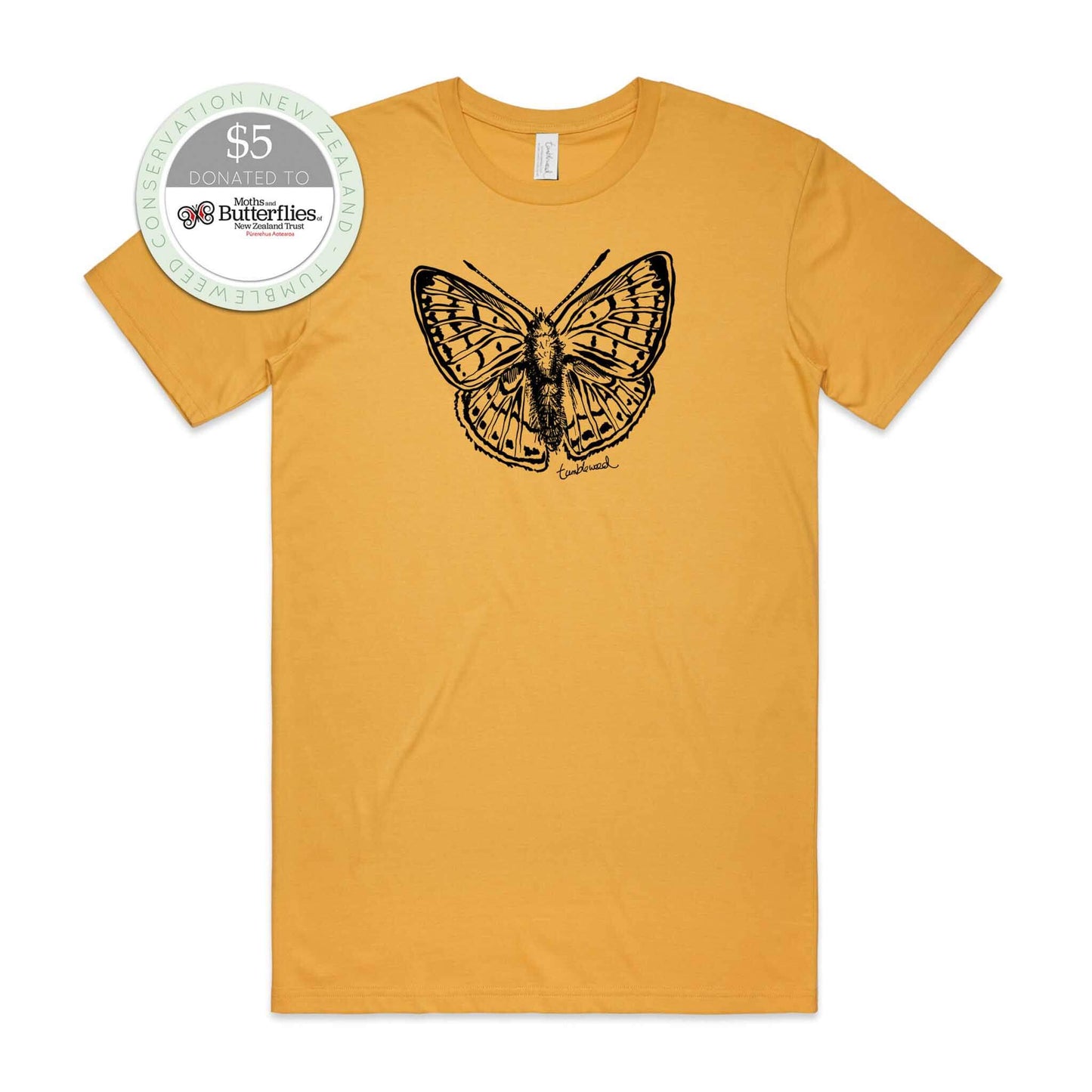 Pepe para riki/Copper butterfly T-shirt