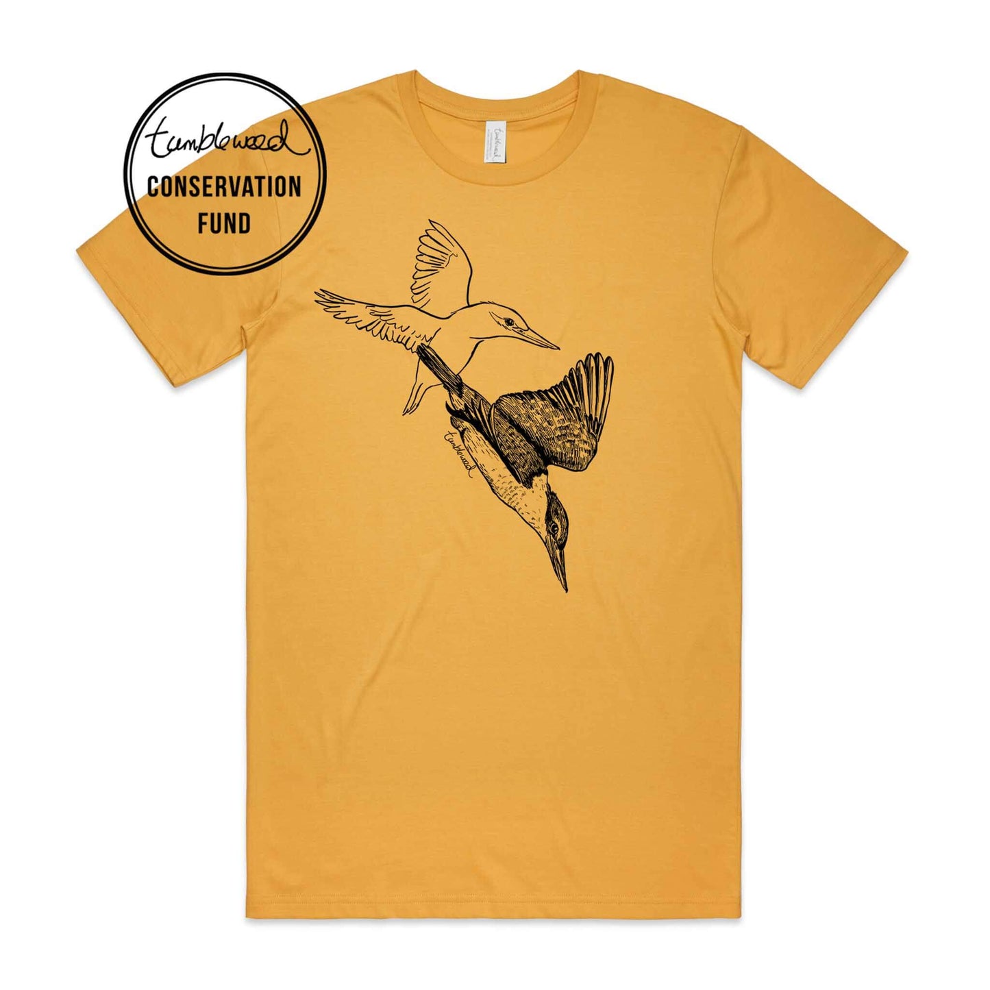 Kōtare/kingfisher T-shirt