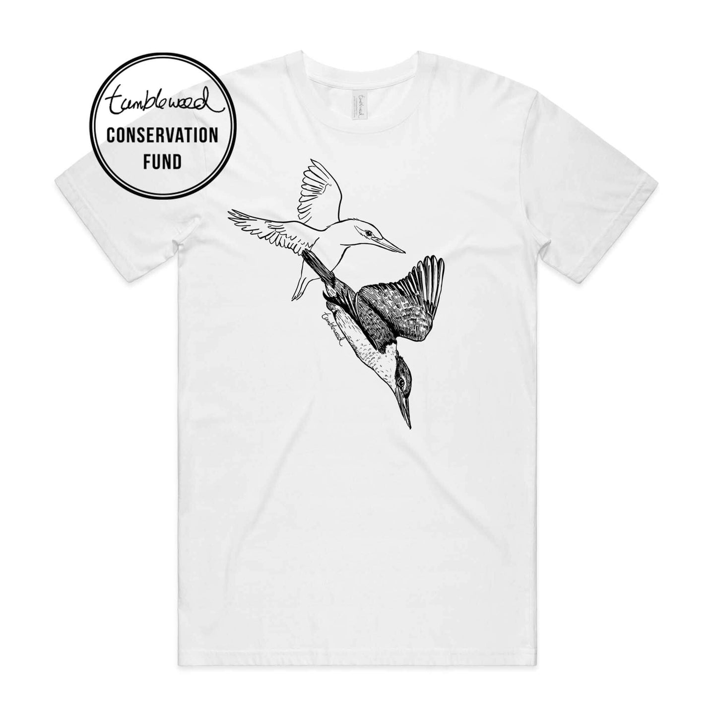 Kōtare/kingfisher T-shirt