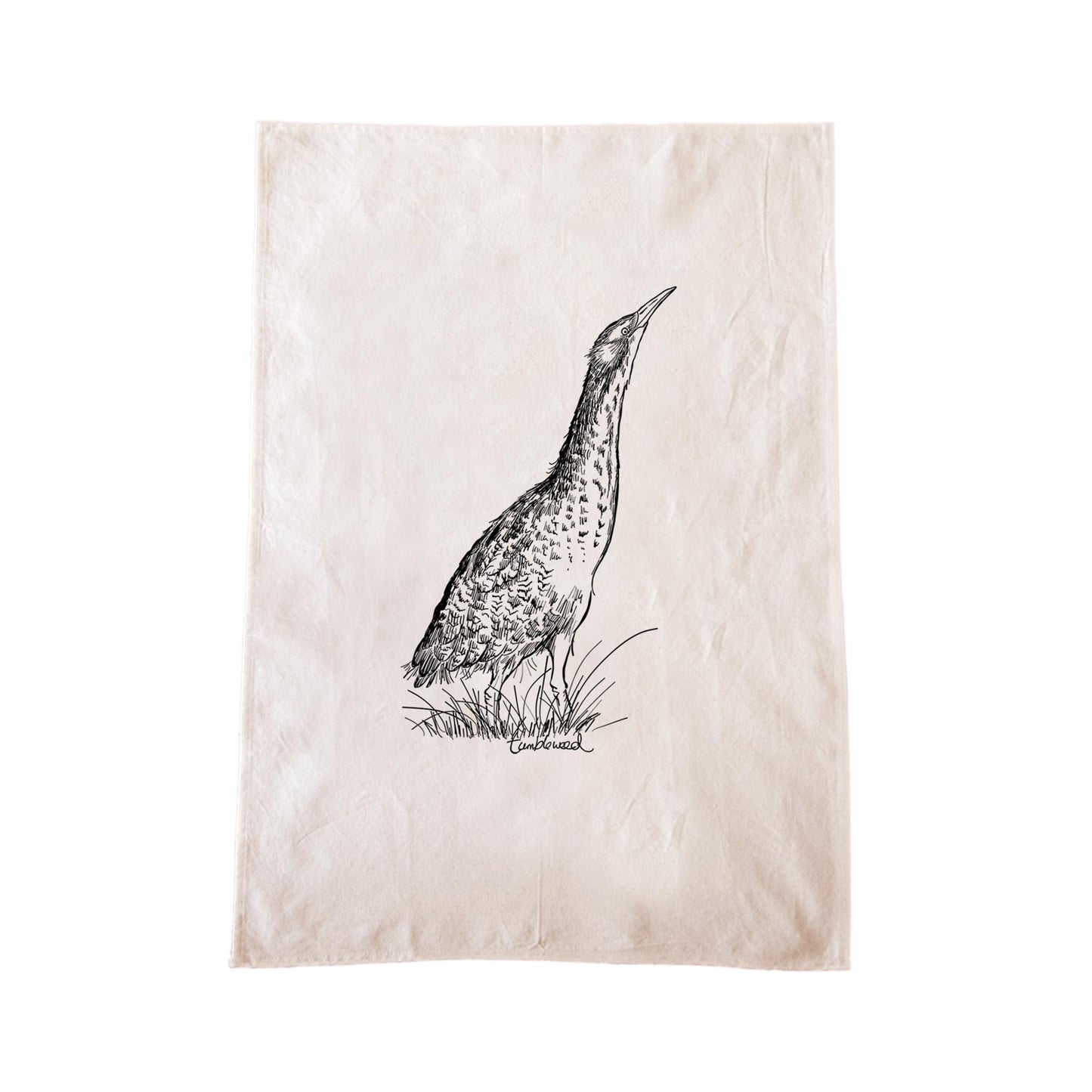 Matuku-hūrepo/bittern Tea Towel