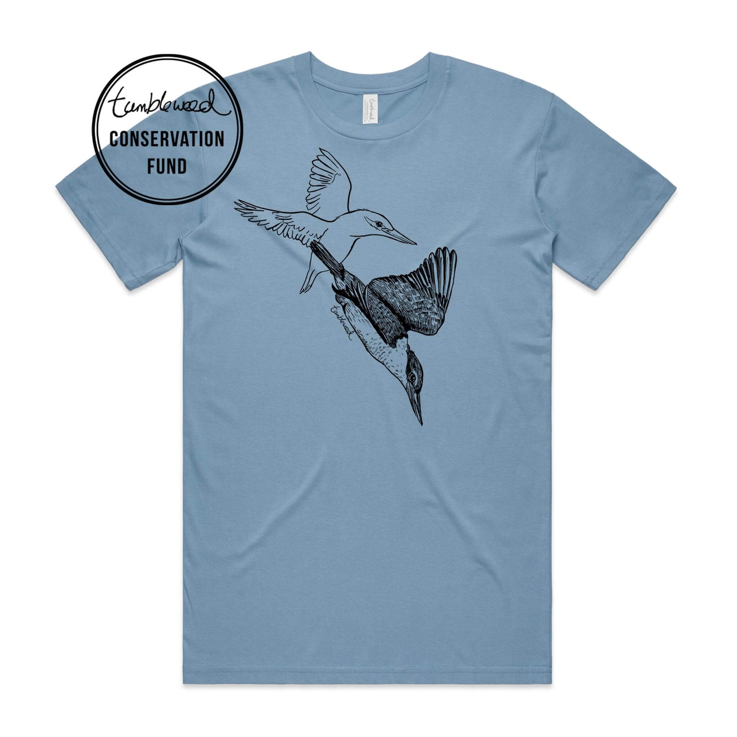 Kōtare/kingfisher T-shirt