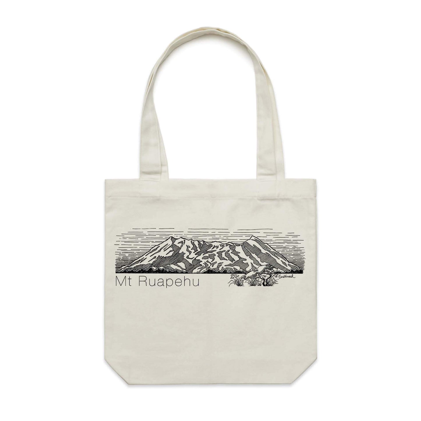 Mt Ruapehu Tote Bag