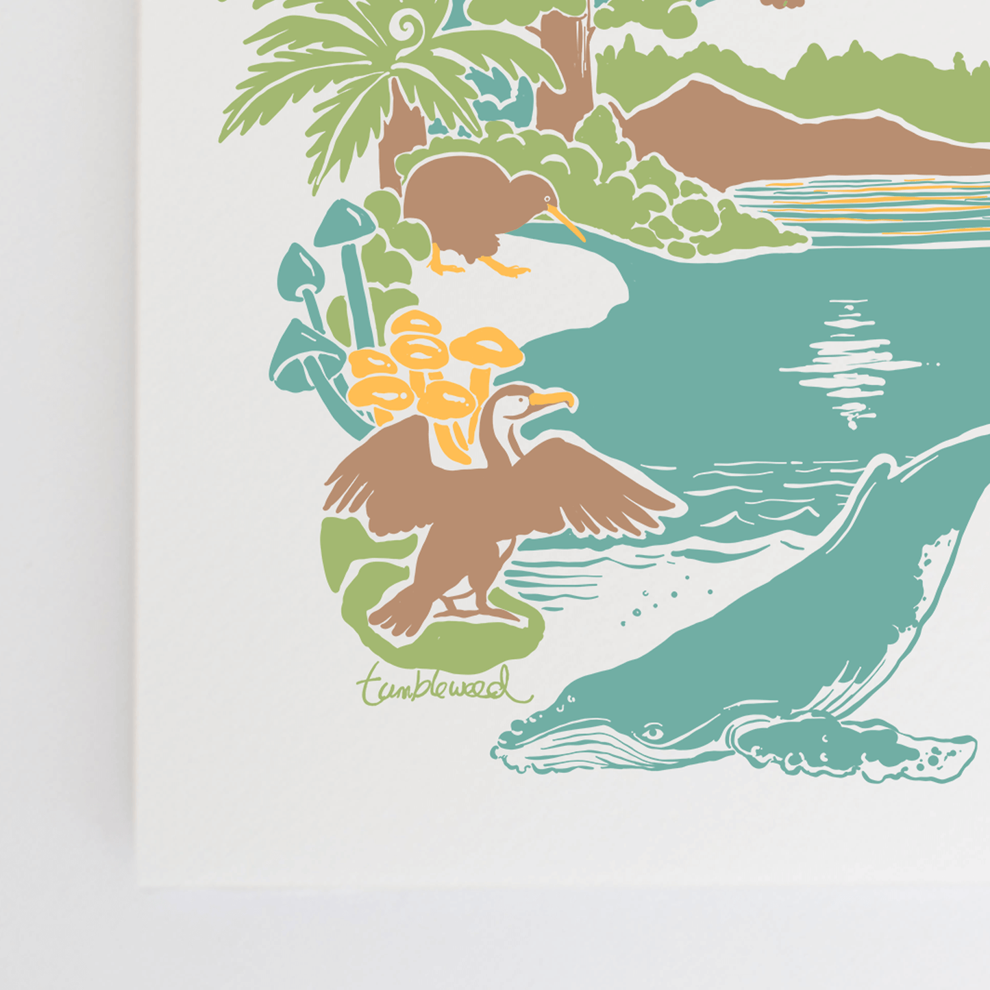 Biodiversi-tee Colour Art Print