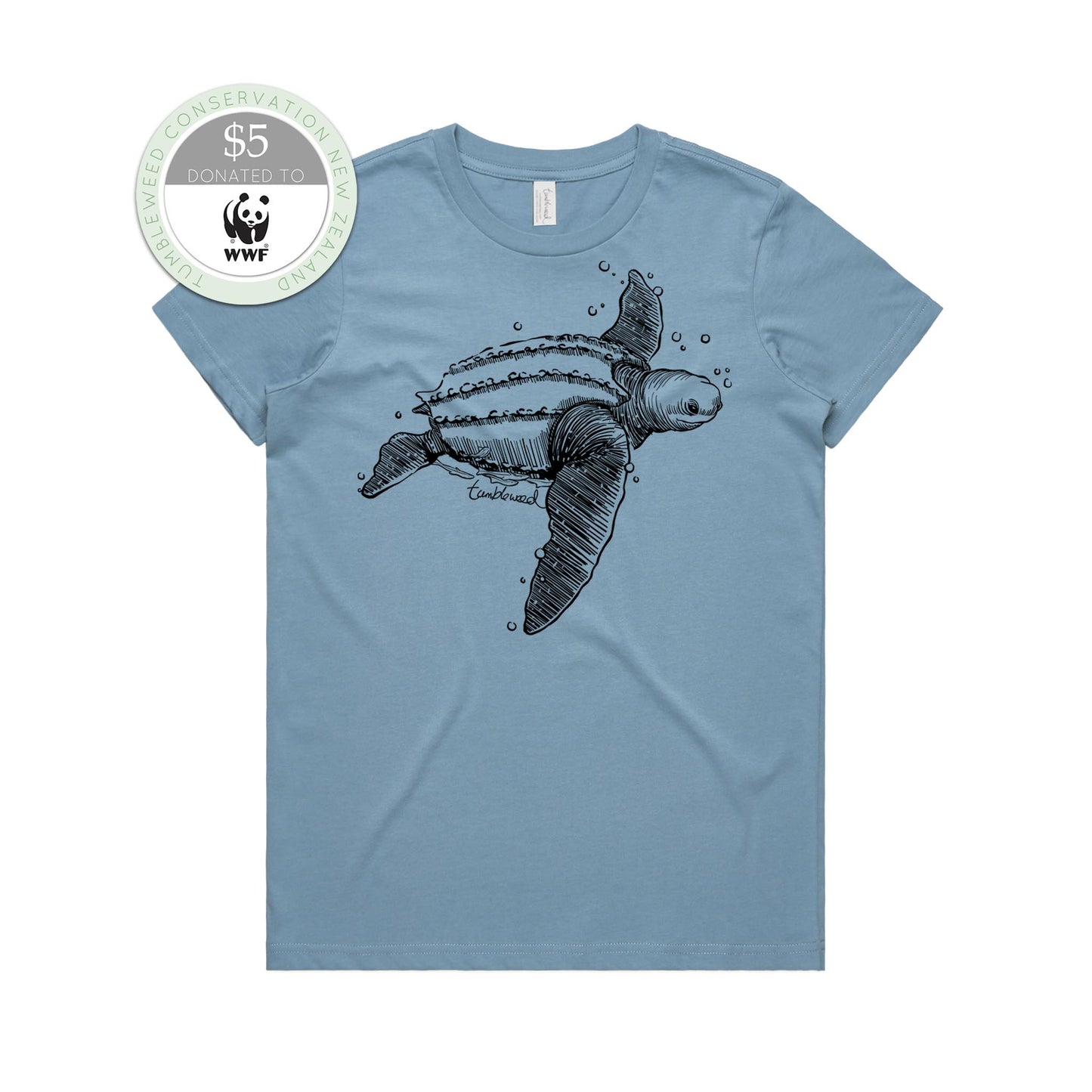 Honu/leatherback sea turtle T-shirt
