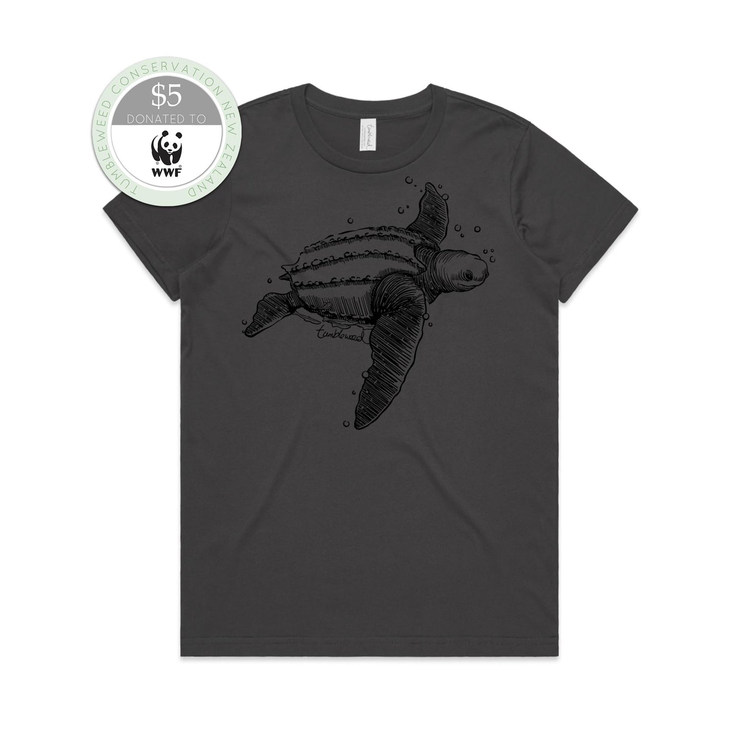 Honu/leatherback sea turtle T-shirt