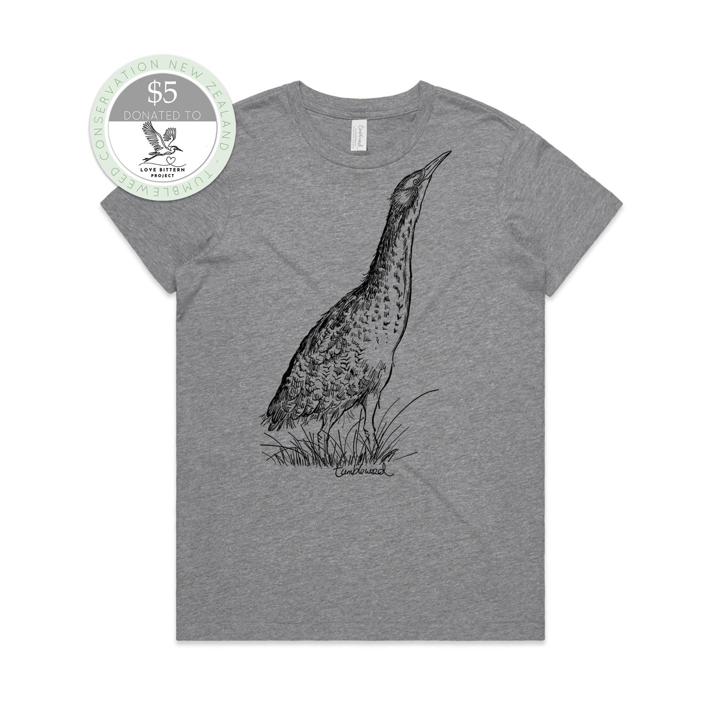 Matuku-hūrepo/bittern T-shirt