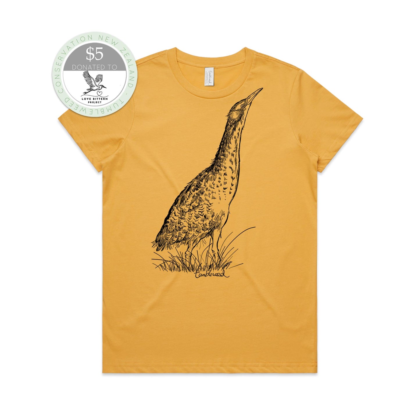 Matuku-hūrepo/bittern T-shirt