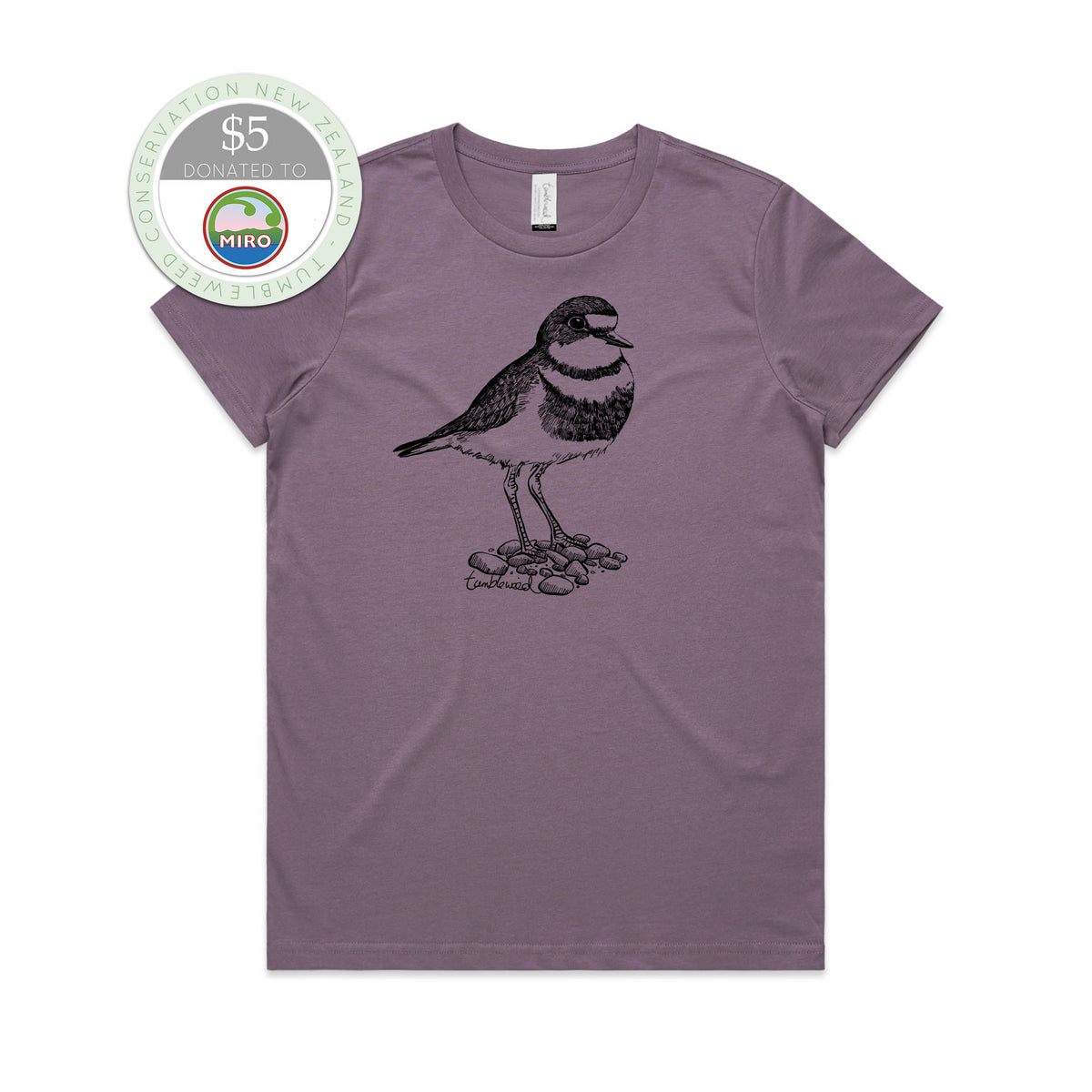Pohowera | Banded dotterel T-shirt