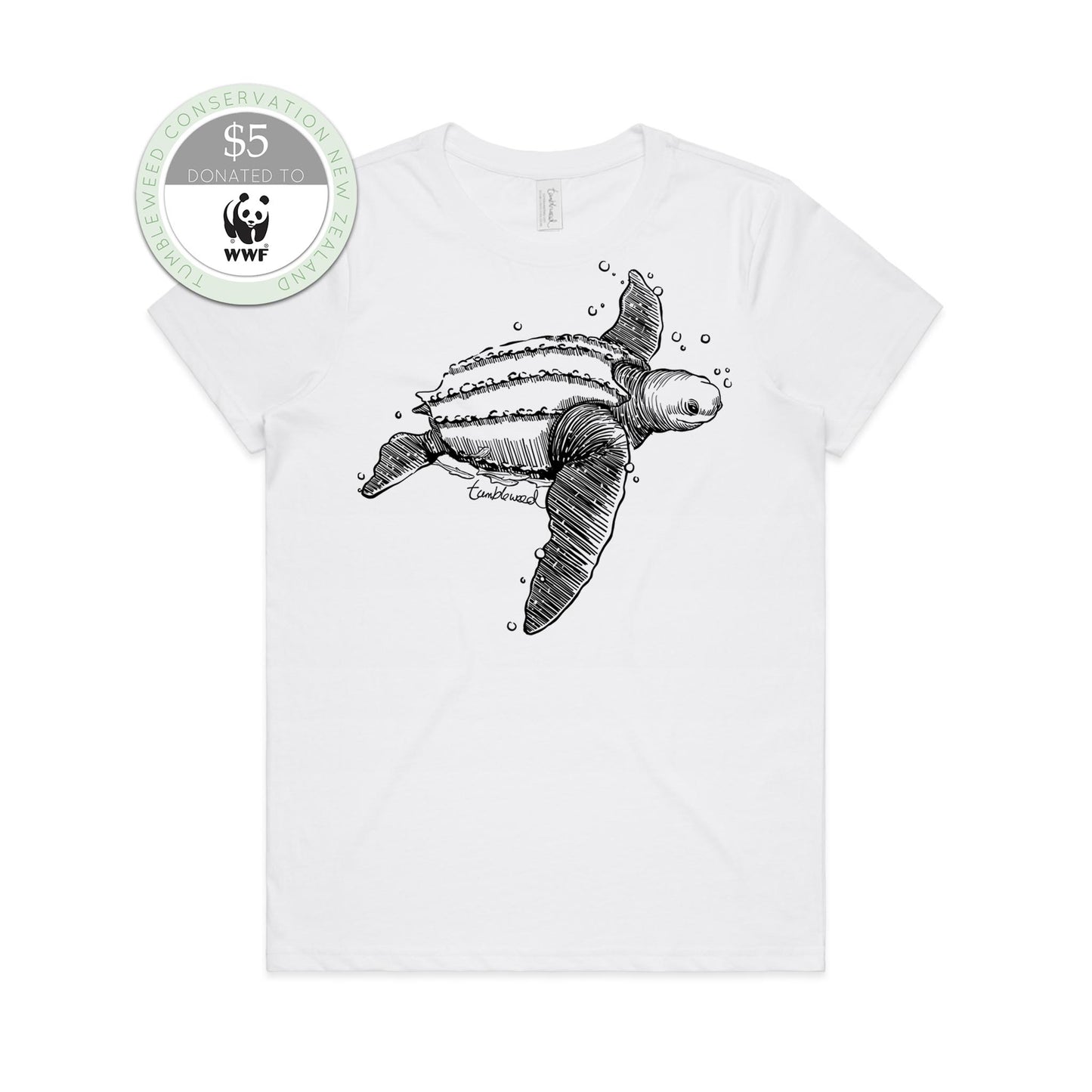 Honu/leatherback sea turtle T-shirt
