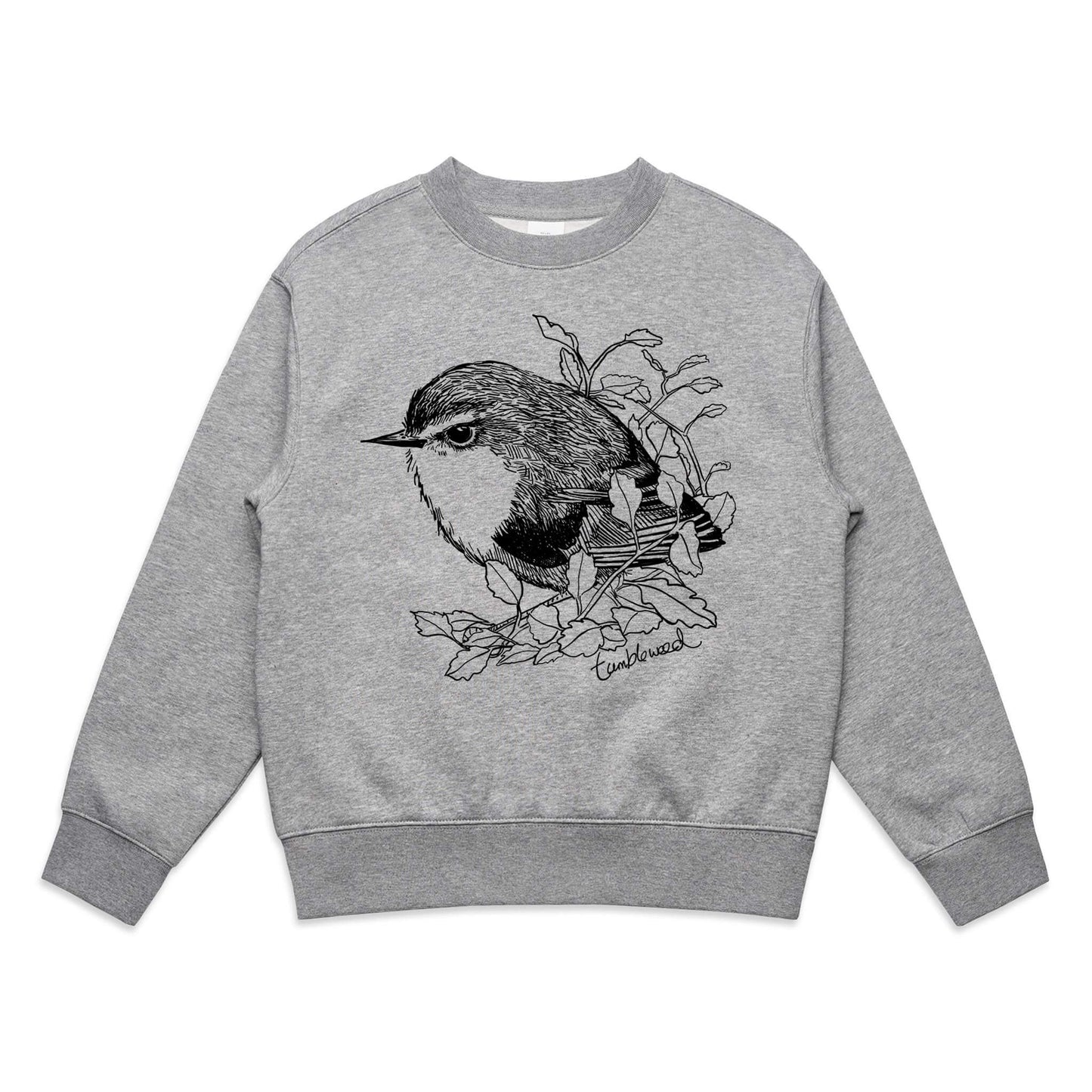 Tititipounamu/rifleman kids’ sweatshirt