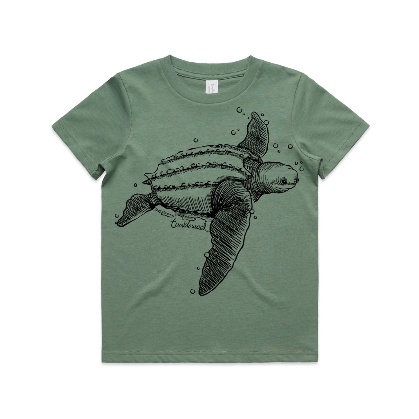 Honu/leatherback sea turtle Kids' T-shirt