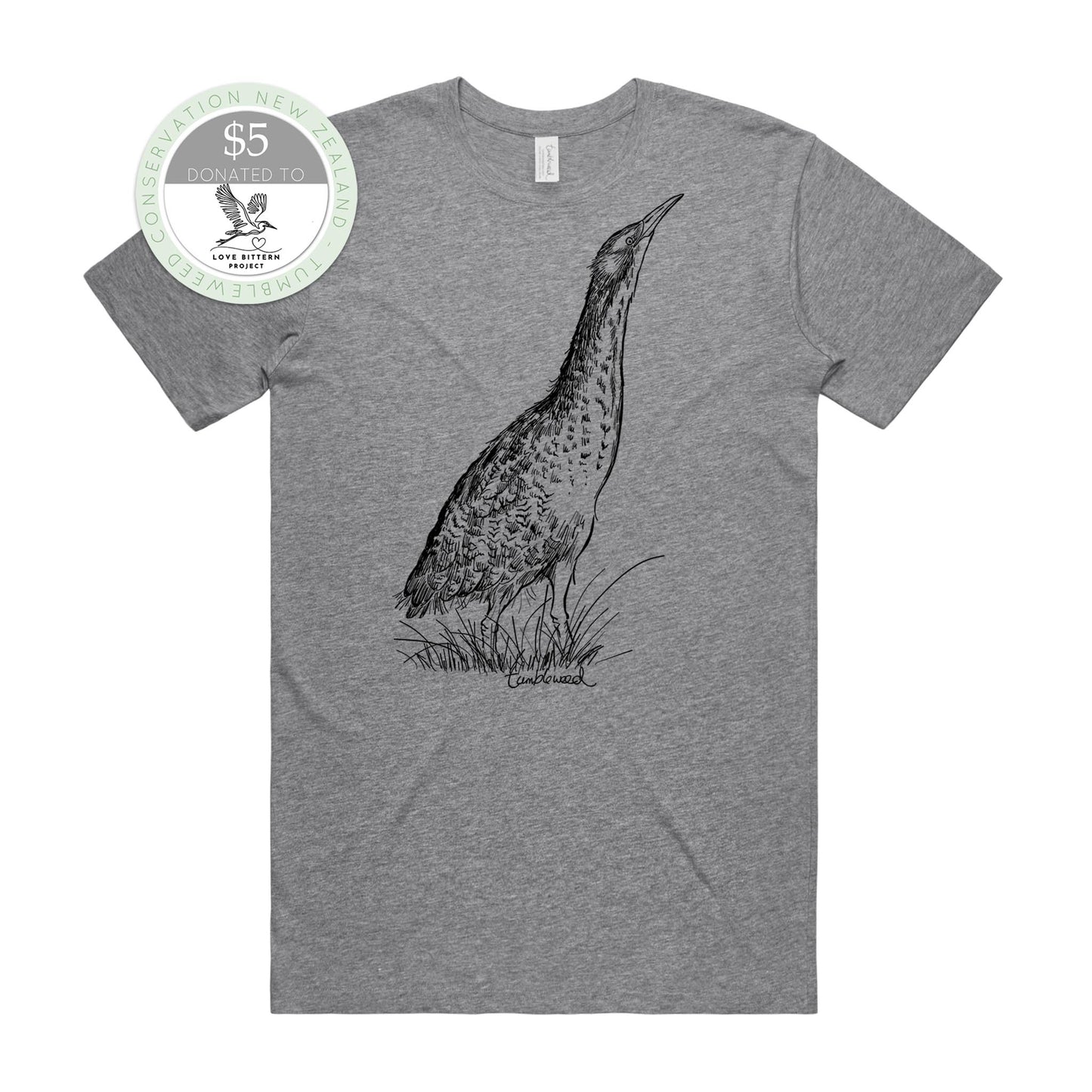 Matuku-hūrepo/bittern T-shirt