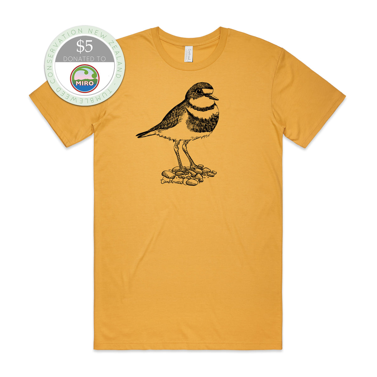Pohowera | Banded dotterel T-shirt