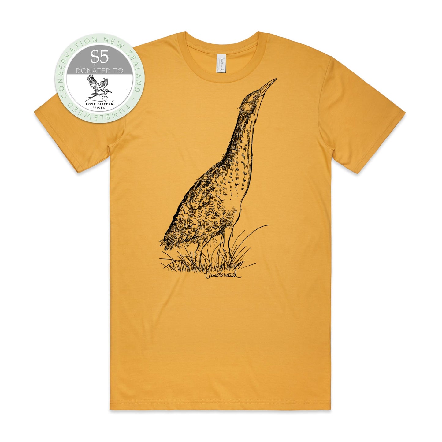 Matuku-hūrepo/bittern T-shirt