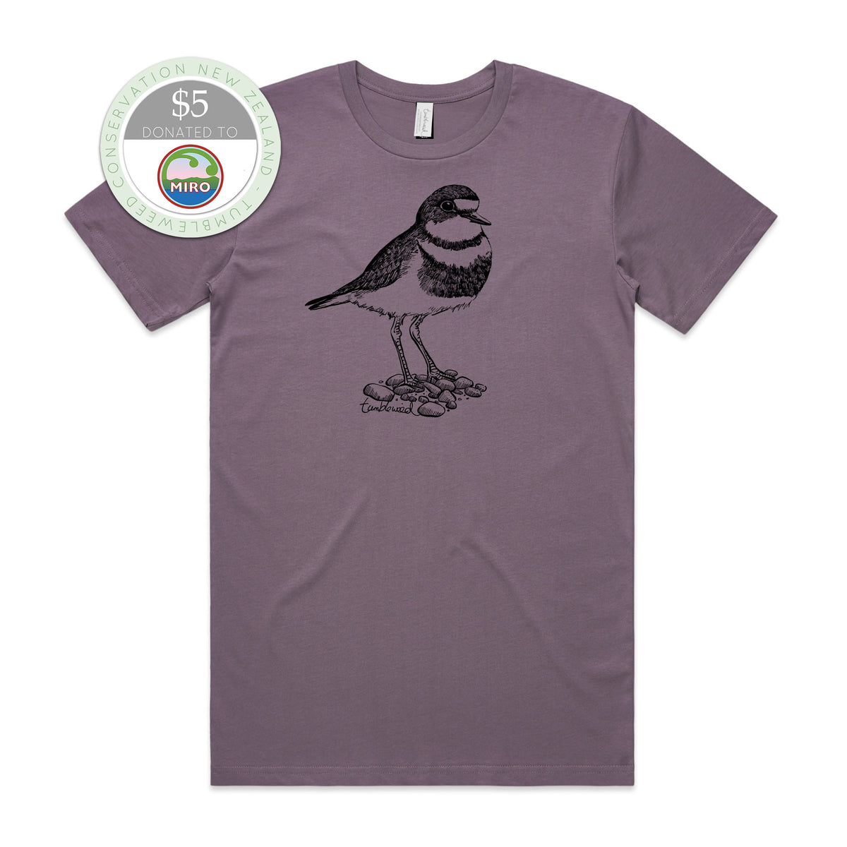 Pohowera | Banded dotterel T-shirt