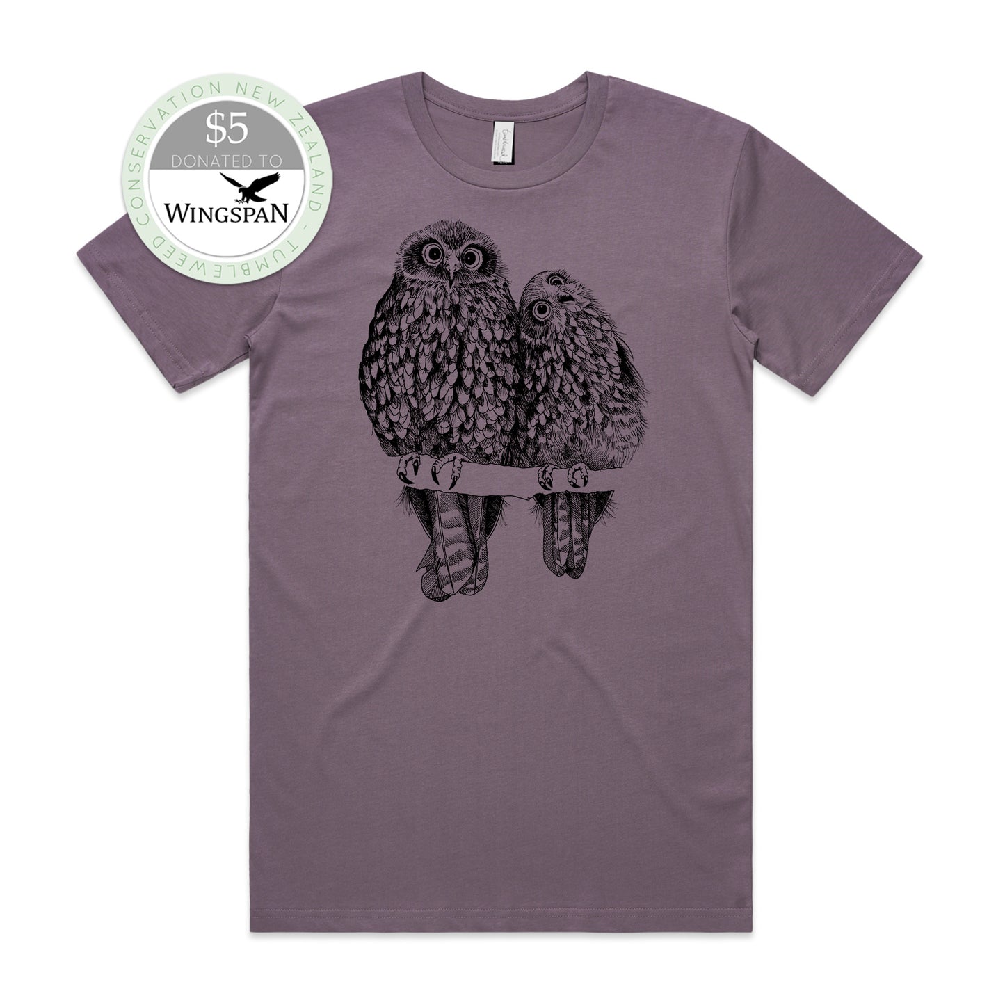 Morepork/Ruru T-shirt