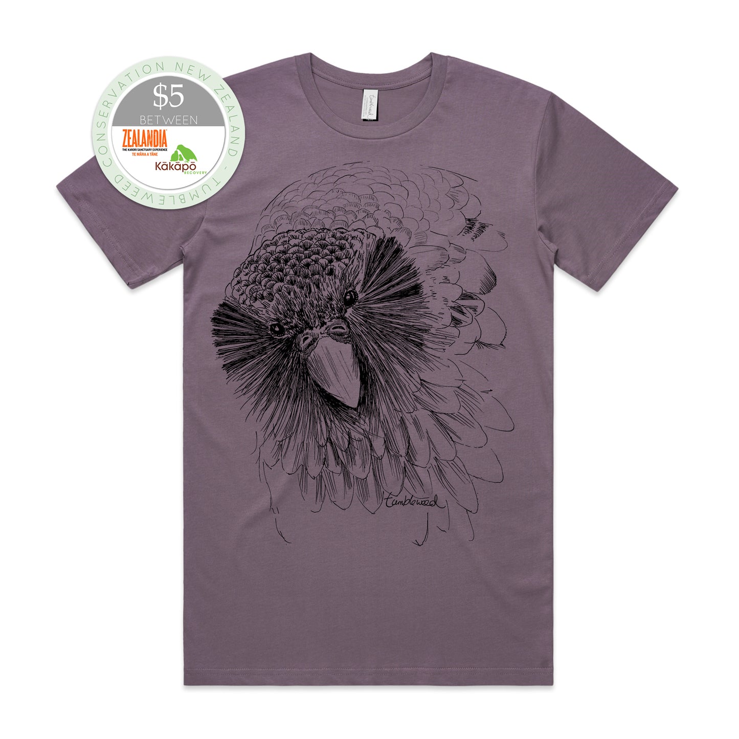 Sirocco the Kākāpō t-shirt