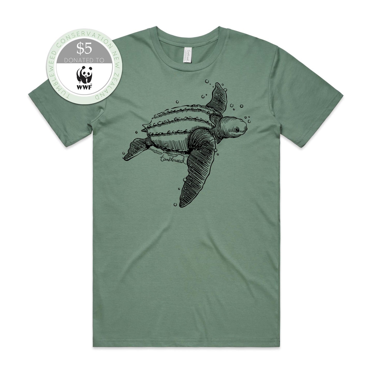 Honu/leatherback sea turtle T-shirt