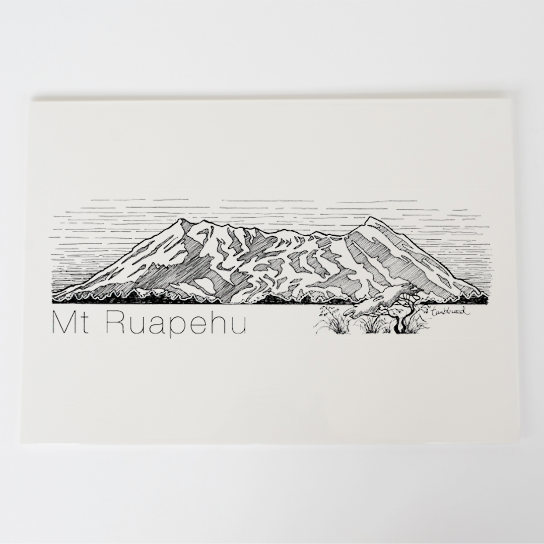 Mt Ruapehu Art Print