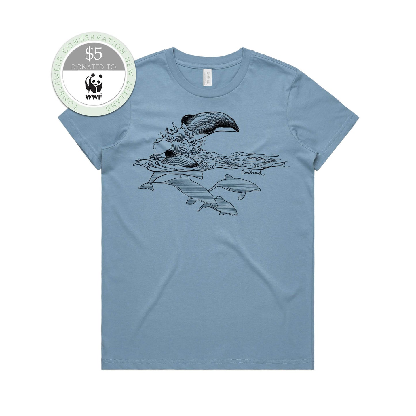 Māui dolphin T-shirt