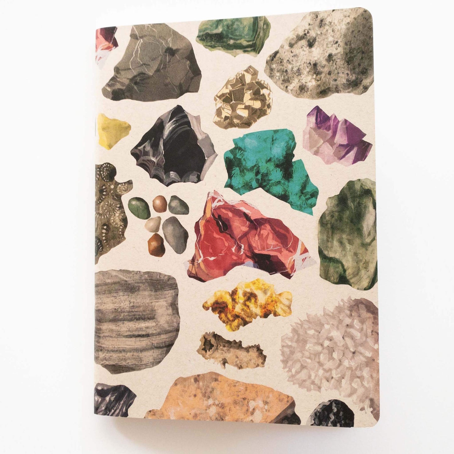 Painted Rocks & Minerals Notebook